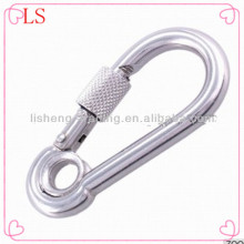 Stainless steel Snap hooks with eyelet and screw